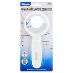 BAZIC 3" Round 2 x LED Lighted Magnifier
