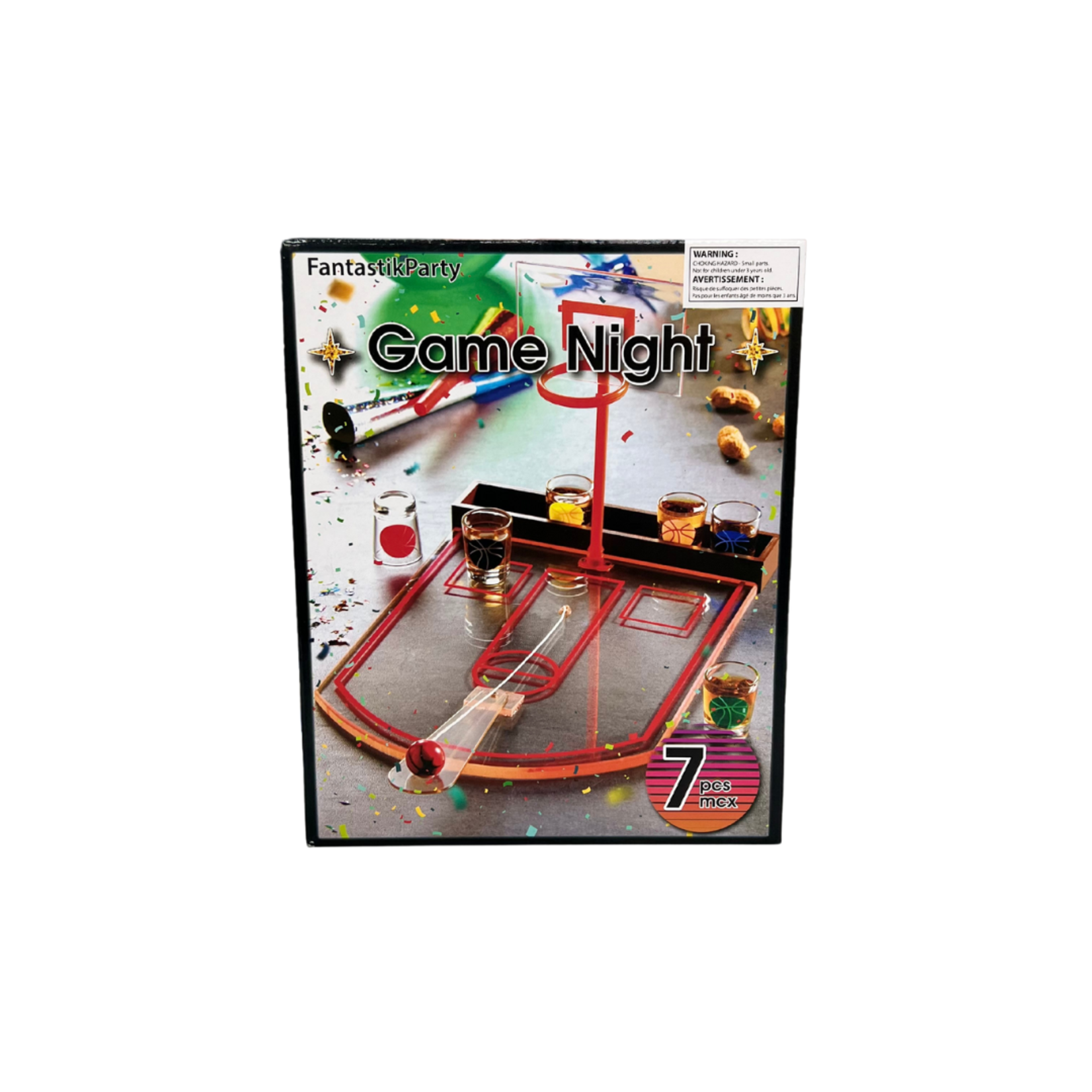 PARTY DRINKING GAME - BASKET BALL SHOT