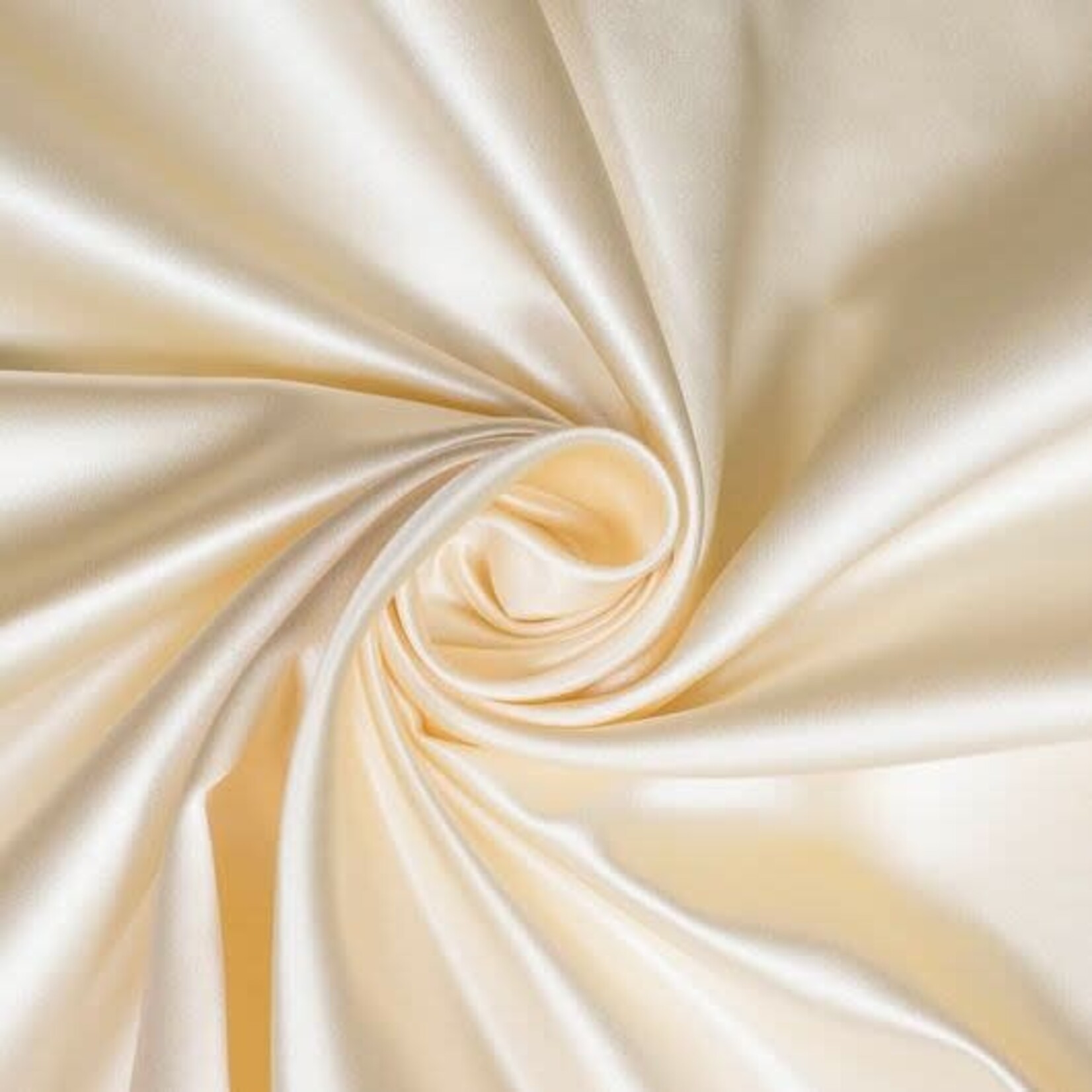 Satin Polyester 58 - 60 Inches  Cream