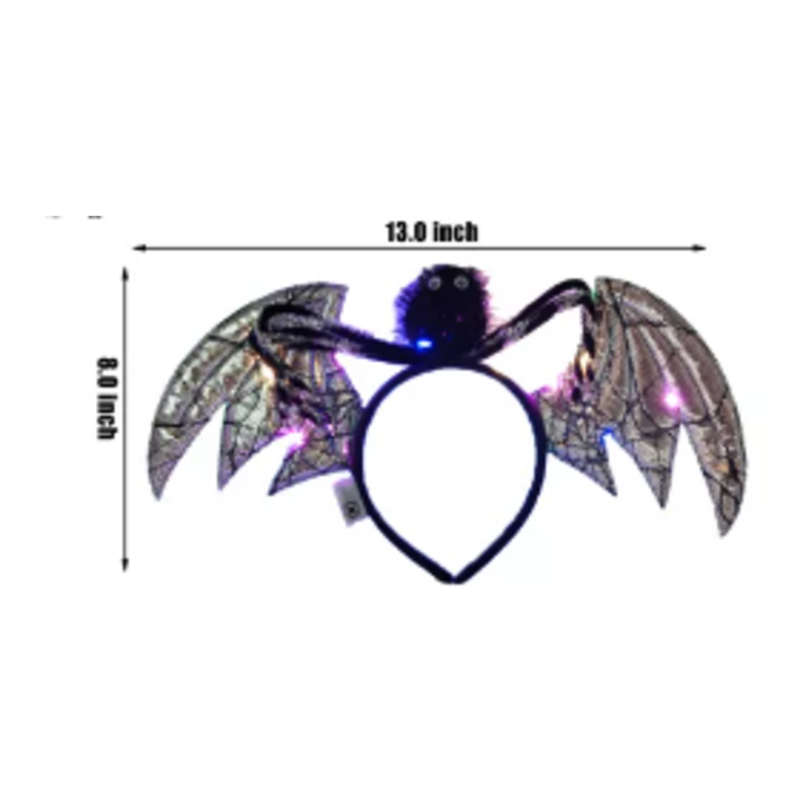 HEADBAND - HALLOWEEN LIGHT UP 2 ASST