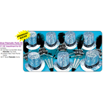 Prismatic Party Kit For 50 People - Silver