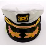 Captain YACHT HAT  W/SCRAMBLED EGGS ADULT 58