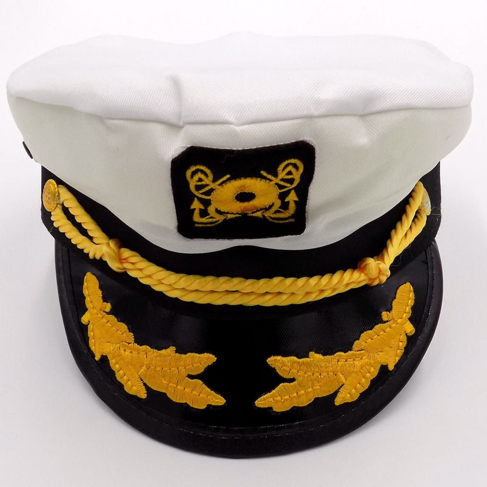 Captain YACHT HAT  W/SCRAMBLED EGGS ADULT 58