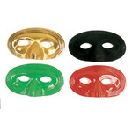 Metallic Domino Mask (Each) Assorted