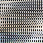 Spandex Patterned Holographic  - Silver on Black