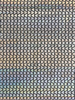 Spandex Patterned Holographic  - Silver on Black