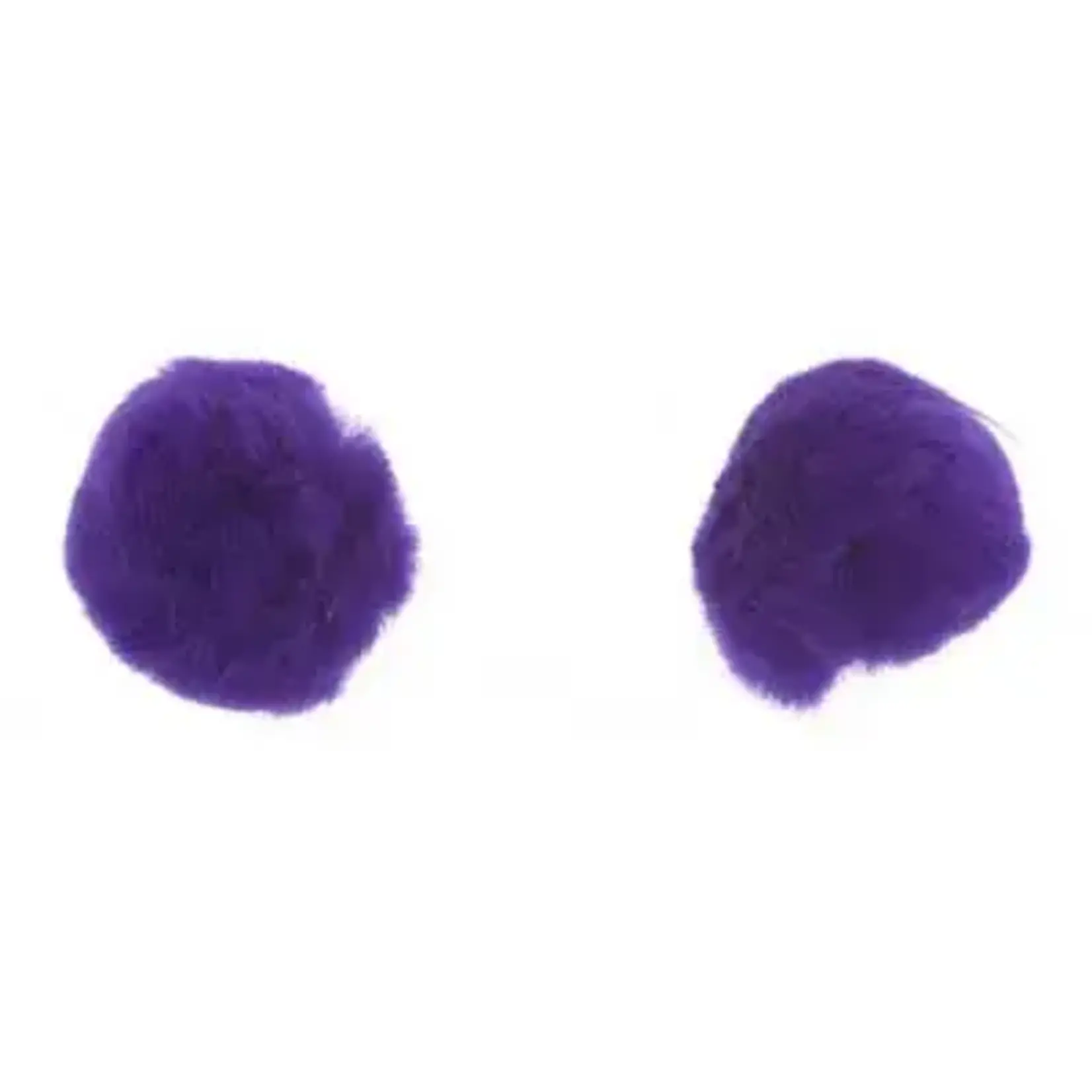 Pom Poms 2" Purple 50pcs
