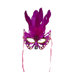 Butterfly Masquerade Mask- Fuchsia