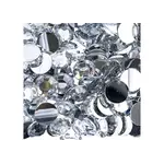 Acrylic Round Flat Back Rhinestones 10mm Crystal 500pcs