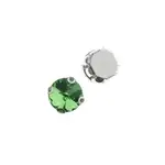 Crystal Lane DIY Sew on Rhinestone 10mm Silver/Peridot 20pcs