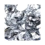 Acrylic Oval Flat Back Rhinestones 18x13mm Crystal 200pcs