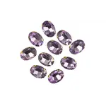 Crystal Lane DIY Sew on Rhinestone 13x 18 mm Gold Setting/Light Violet 20pcs