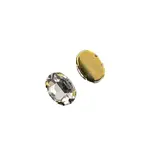 Crystal Lane DIY Sew on Rhinestone 13 x 18 mm Gold Setting/Crystal 20pcs
