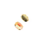 Crystal Lane DIY Sew on Rhinestone 10 x 14 mm Gold Setting/Neon Orange AB 20pcs