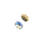 Crystal Lane DIY Sew on Rhinestone 10 x 14 mm Gold Setting/Crystal Satin   20pcs