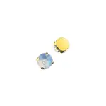 Crystal Lane DIY Sew on Rhinestone 10 mm Gold Setting/ Blue Opal 20pcs