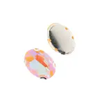 Crystal Lane DIY Sew on Rhinestone 13x18mm Silver/Pink AB 20pcs