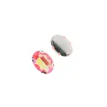 Crystal Lane DIY Sew on Rhinestone 13x18mm Silver/Neon Pink AB 20pcs