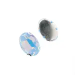 Crystal Lane DIY Sew on Rhinestone 13x18mm Silver/Blue Opal 20pcs