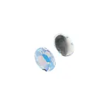 Crystal Lane DIY Sew on Rhinestone 13x18mm Silver/Blue Opal 20pcs