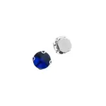Crystal Lane DIY Sew on Rhinestone 10mm Silver/Sapphire 20pcs