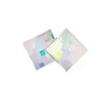 Acrylic Facetted Rhinestone Square 18mm Crystal AB