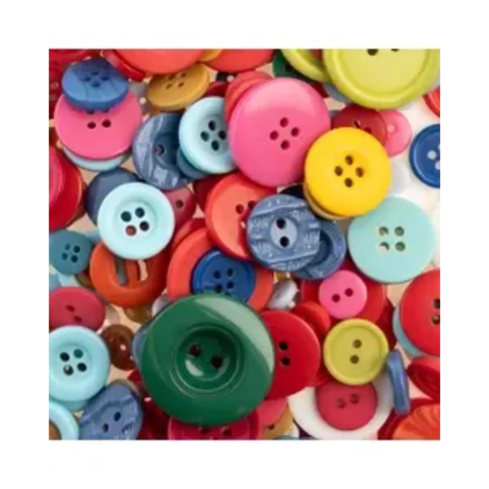 Nutton but Buttons130g Tube Mixed sizes Resin Mixed