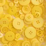 Nutton but Buttons130g Tube Mixed sizes Resin Yellow