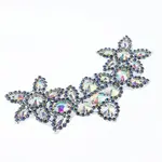 Crystal Motif Jasmine 10x17cm Crystal AB/Blue