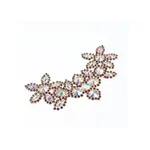 Crystal Motif Jasmine 10x17cm Crystal AB/Lt. Amethyst