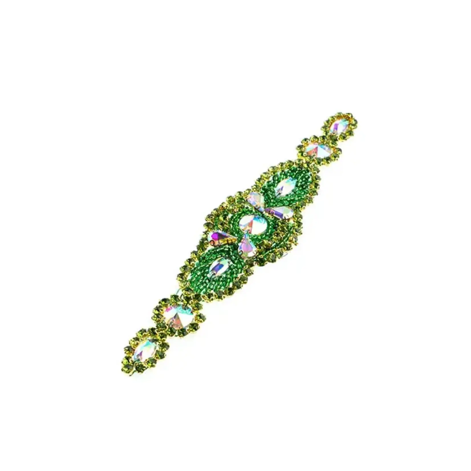 Crystal Motif Eclipse 185x40mm Crystal AB/Peridot