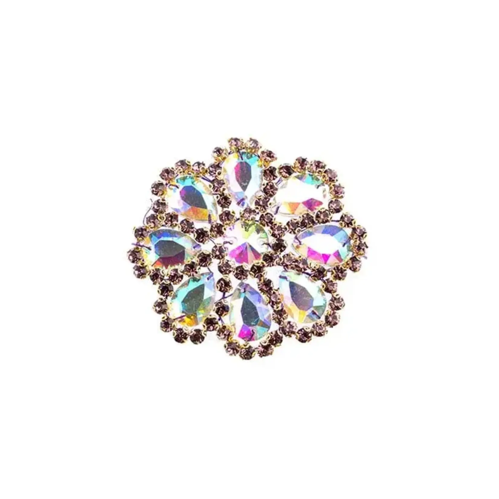 Crystal Motif Daisy 65mm Crystal AB/L. Amethyst