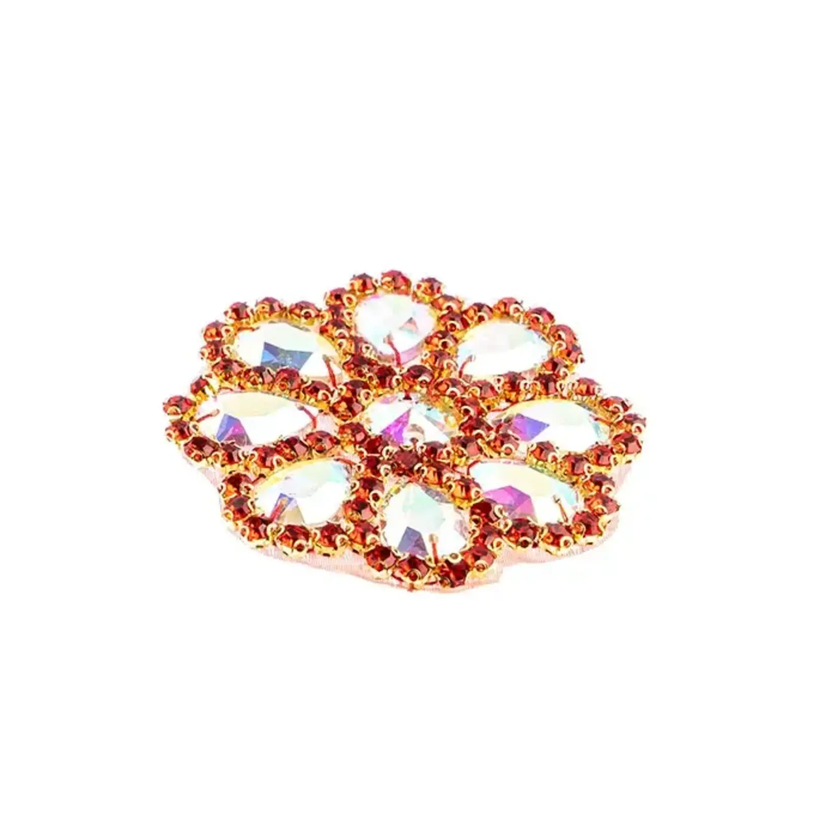 Crystal Motif Daisy 65mm Crystal AB/Red