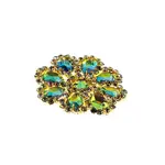 Crystal Motif Daisy 65mm Multi