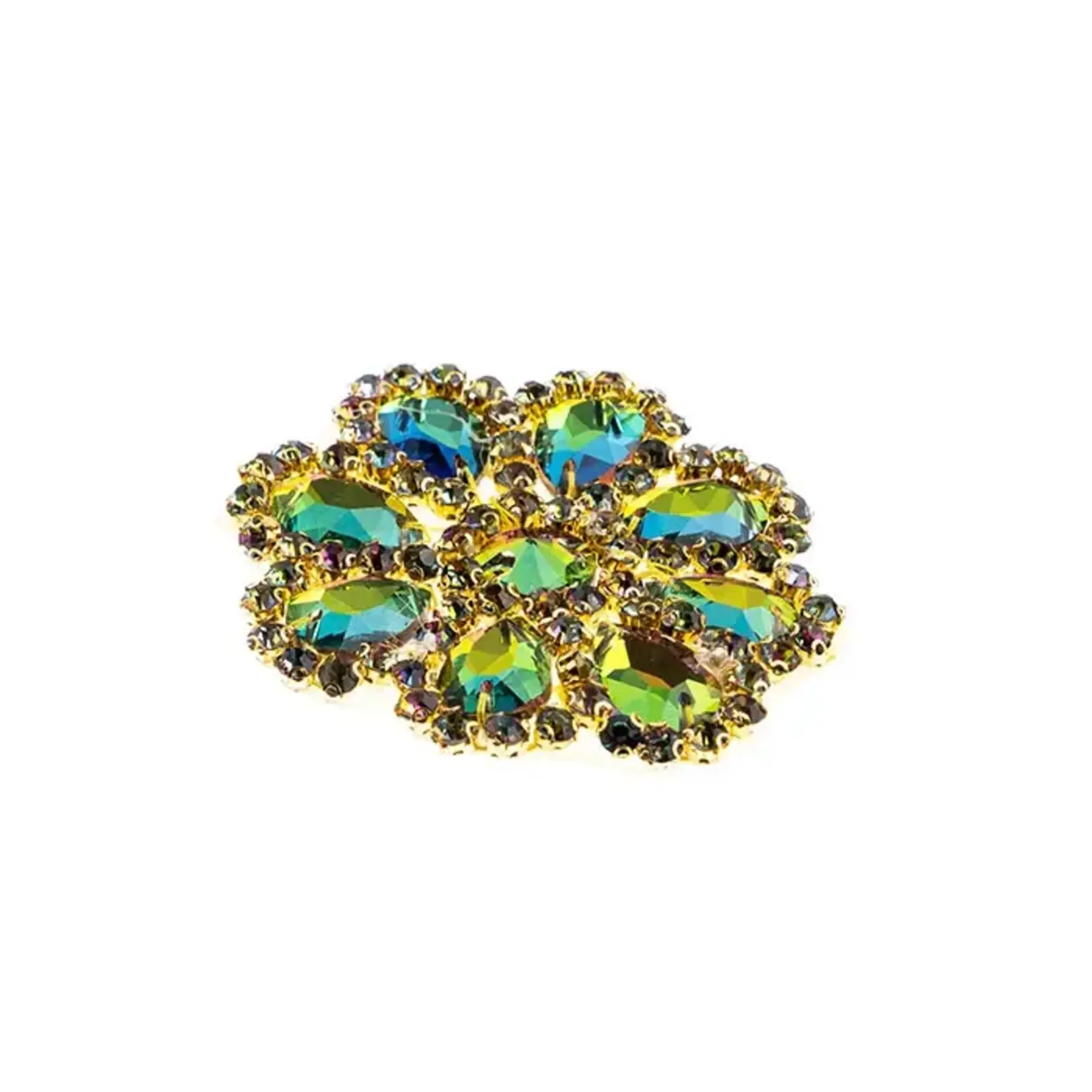 Crystal Motif Daisy 65mm Multi