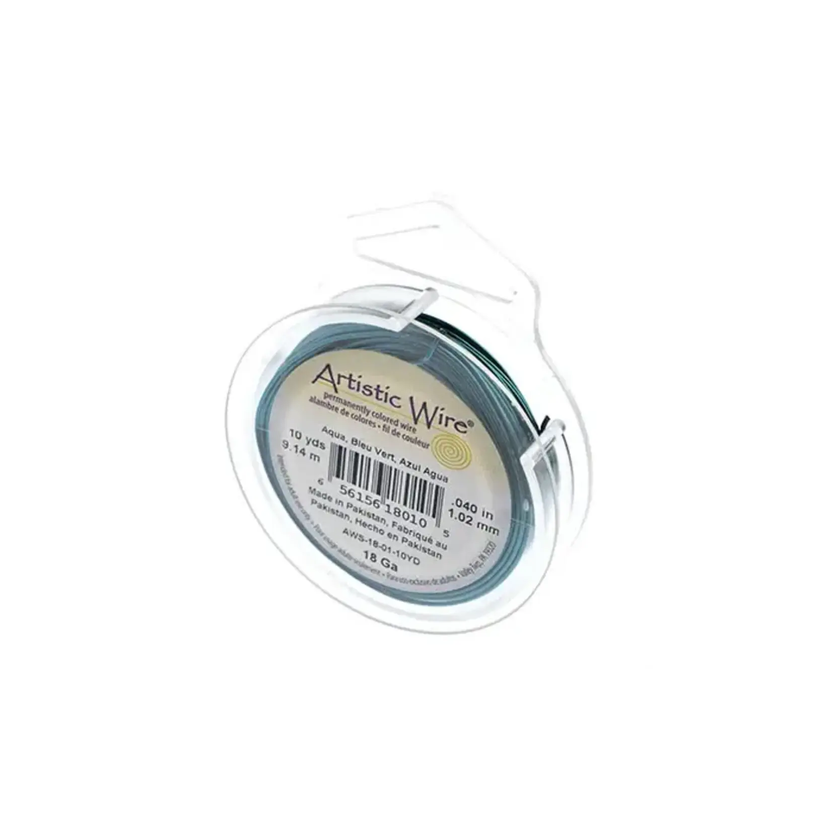 Art Wire 18g Lead/Nickel safe - Aqua Teal