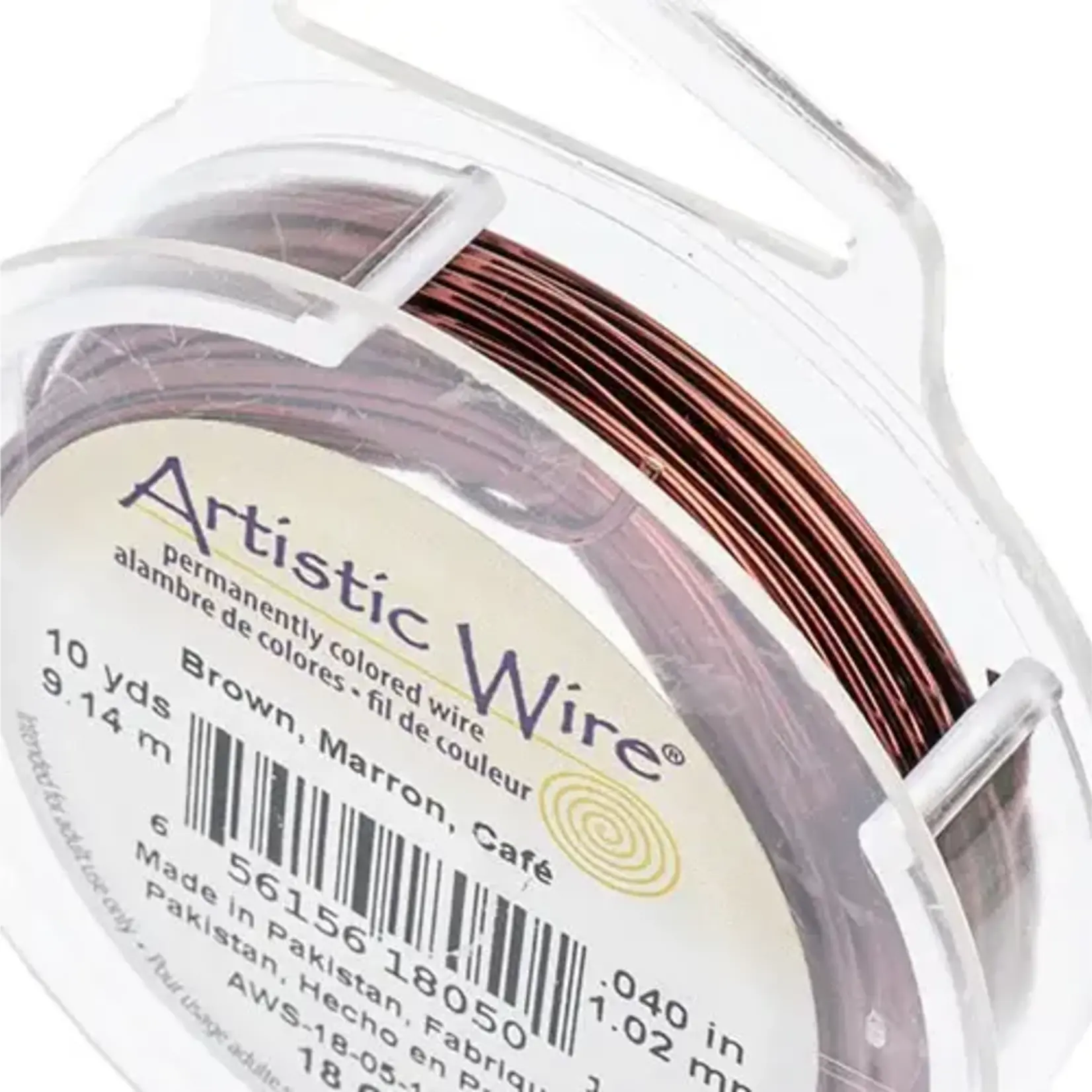 Art Wire 18ga Lead/Nickel safe - Brown 10yds