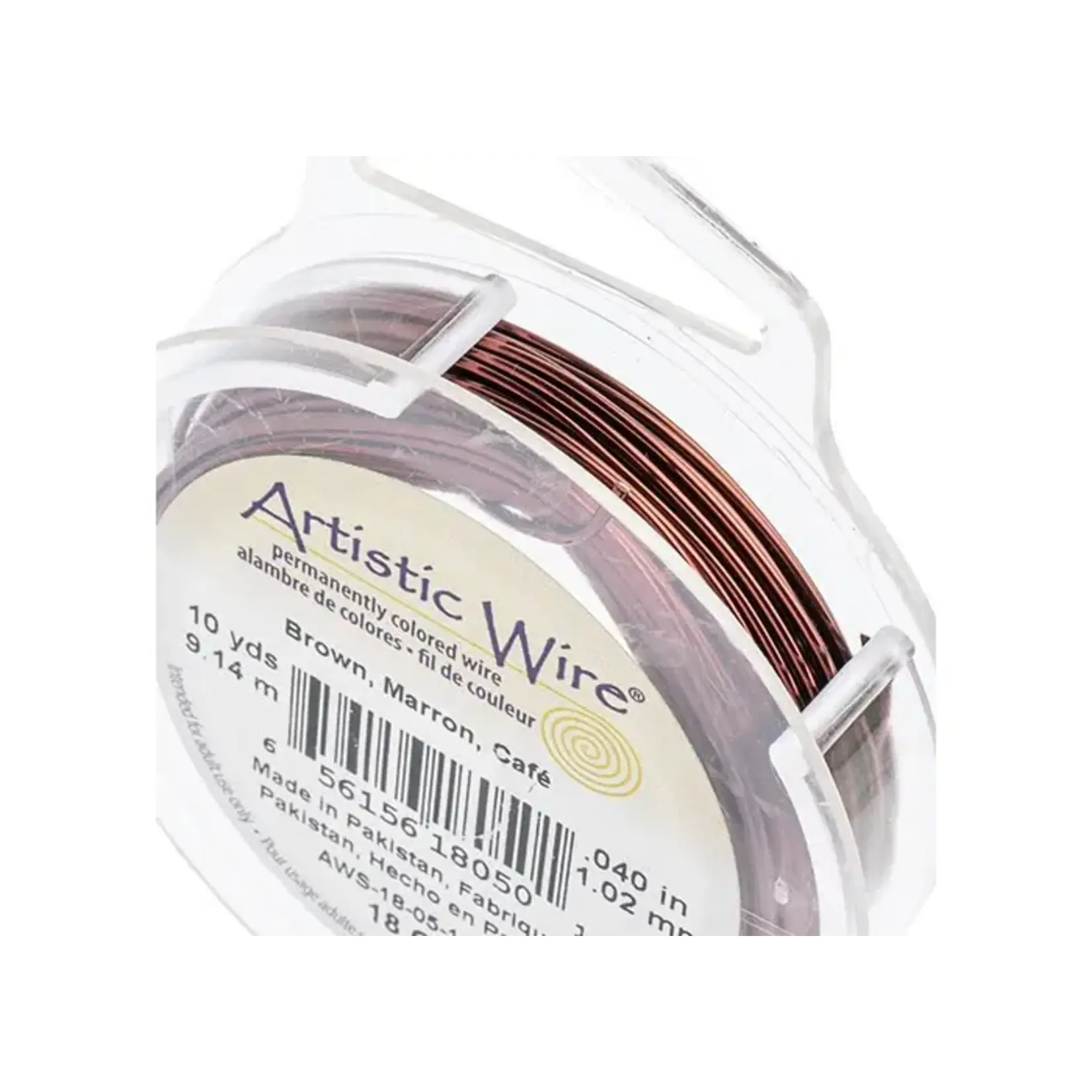 Art Wire 18ga Lead/Nickel safe - Brown 10yds