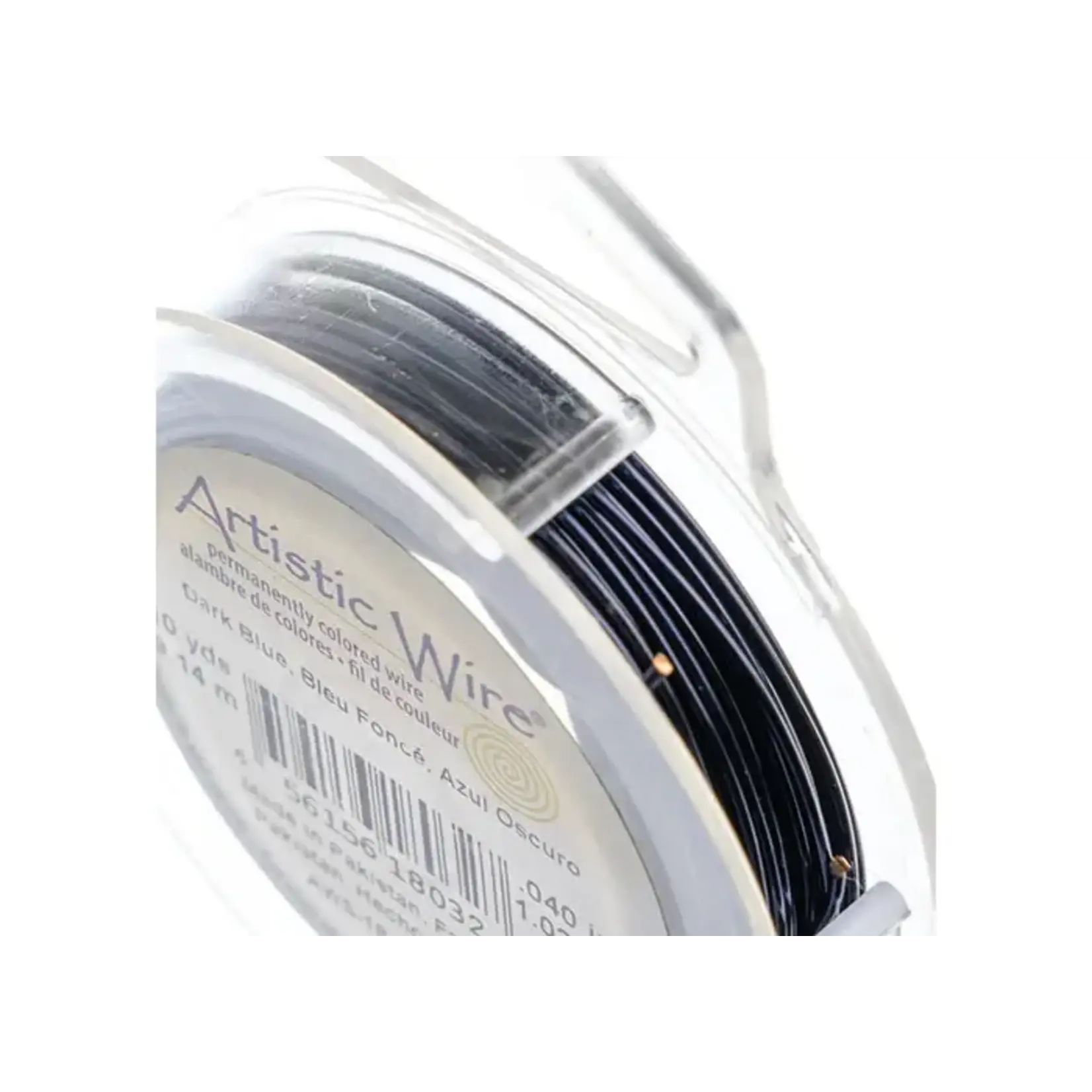 Art Wire 18ga Lead/Nickel safe - Dark Blue 10yds