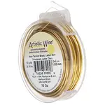 Art Wire 18ga Lead/Nickel safe - Non Tarnish Brass 10yds