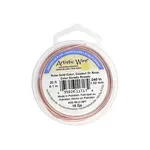 Art Wire 18ga Lead/Nickel safe - Rose Gold 20ft
