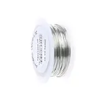 Art Wire 18ga Lead/Nickel safe - Tinned Copper/Plated Silver 10yds