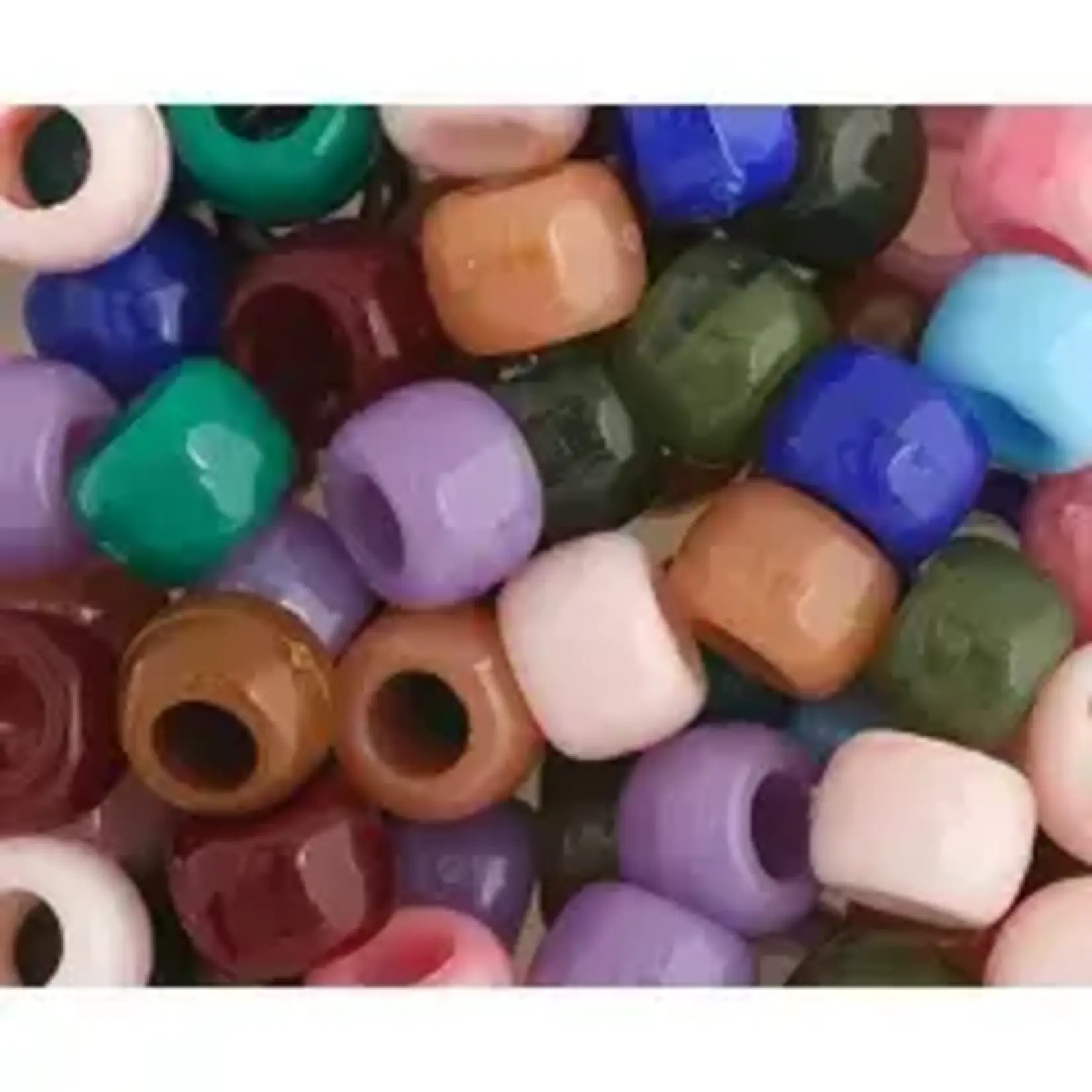 Crowbeads 9mm ( 60pcs)  Multi Imitation semi-Precious
