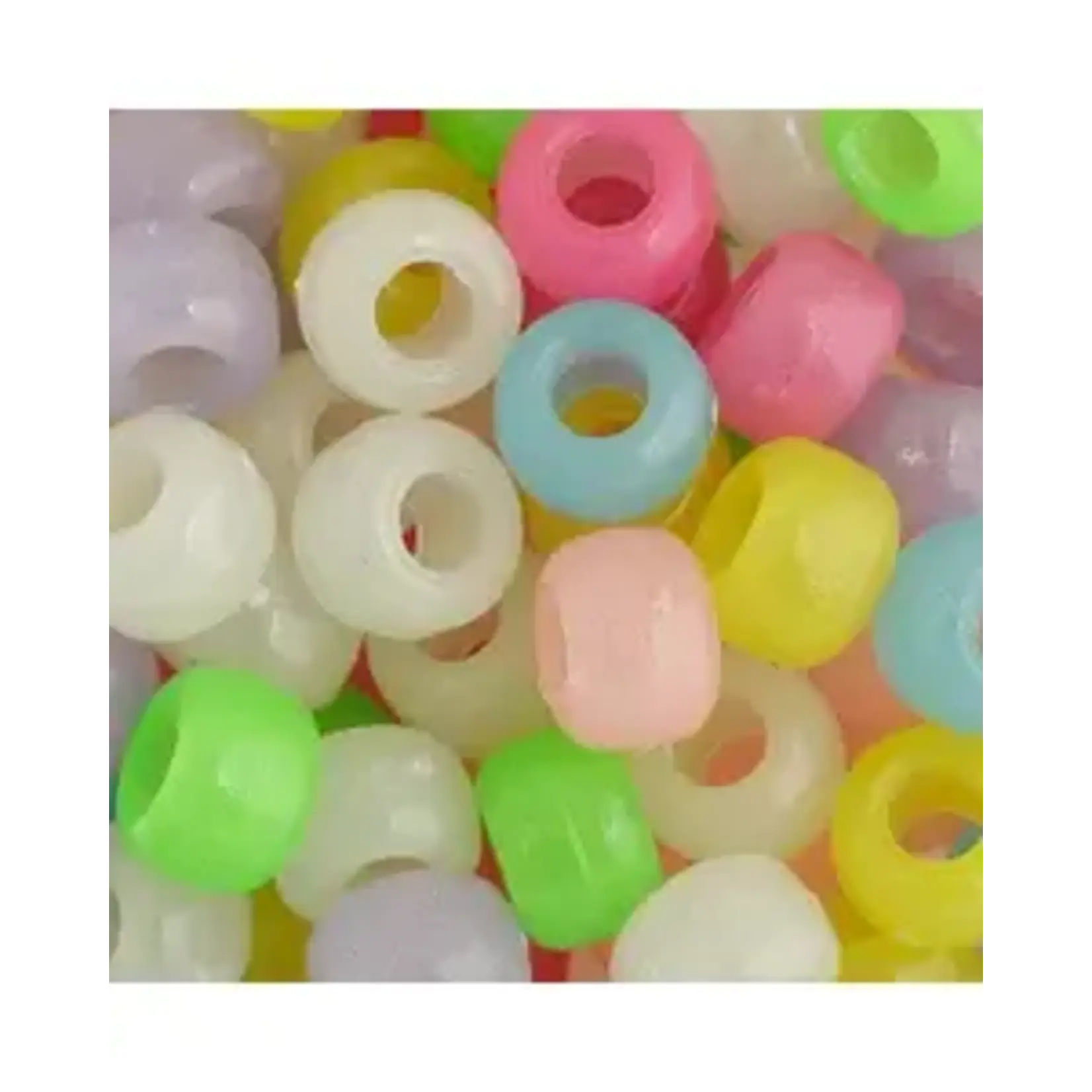 Crowbeads 9mm (1000pcs)  Glow-in-the-Dark