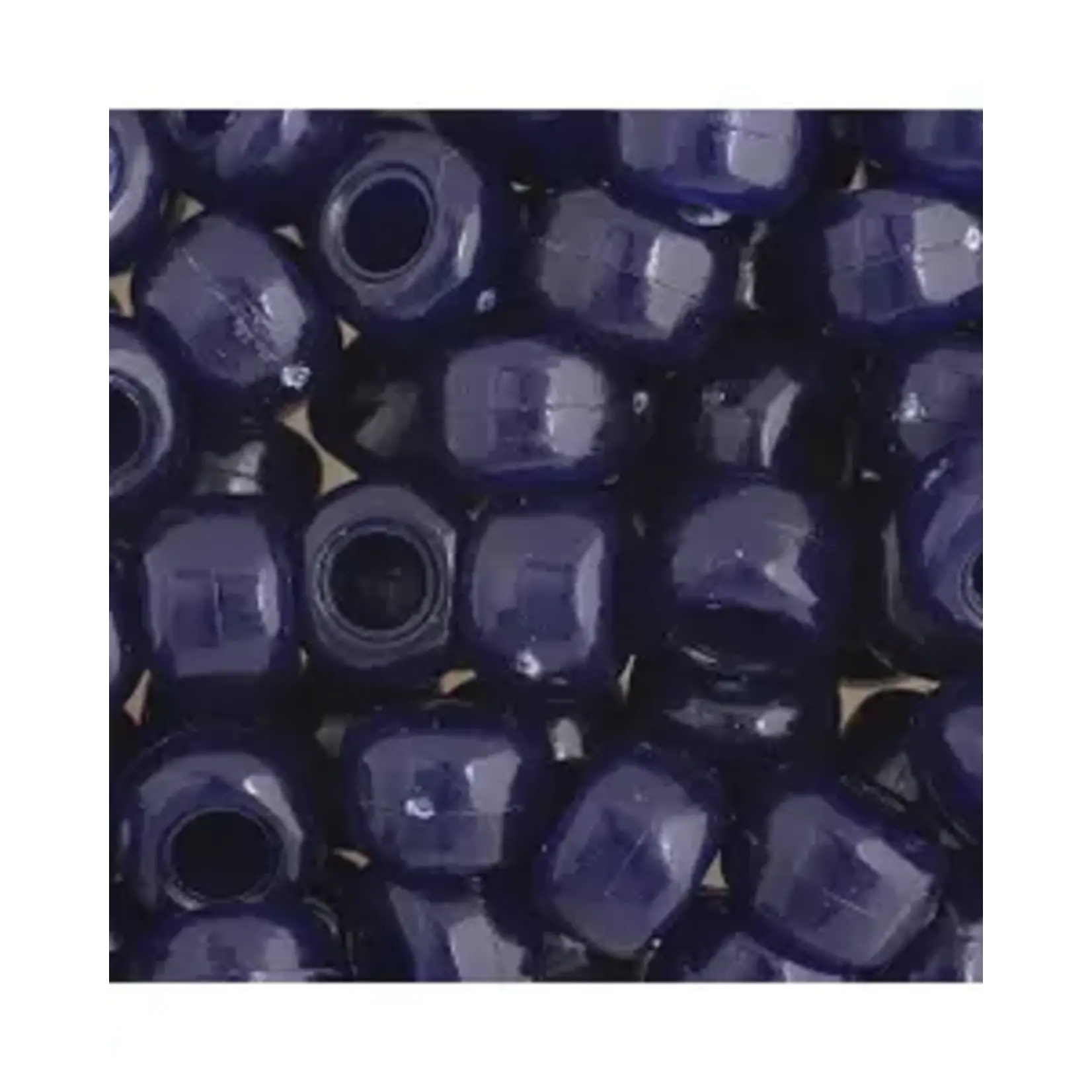 Crowbeads 9mm (60pcs)  Navy