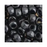 Crowbeads 9mm (60pcs)  Pearl Black