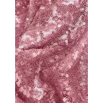 Sequin Mesh 3mm 51 Inches - Baby Pink