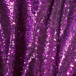 Sequin Mesh 3mm 51 Inches - Purple