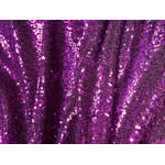 Sequin Mesh 3mm 51 Inches - Purple