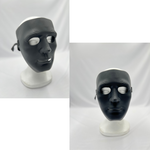 Halloween Mask 7.5'' (full face mask) Matte Black